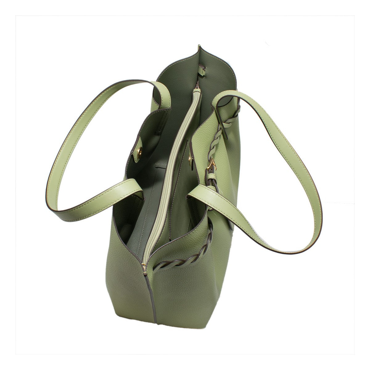 Women's Handbag Michael Kors 35S2GU5T7T-LIGHT-SAGE Green