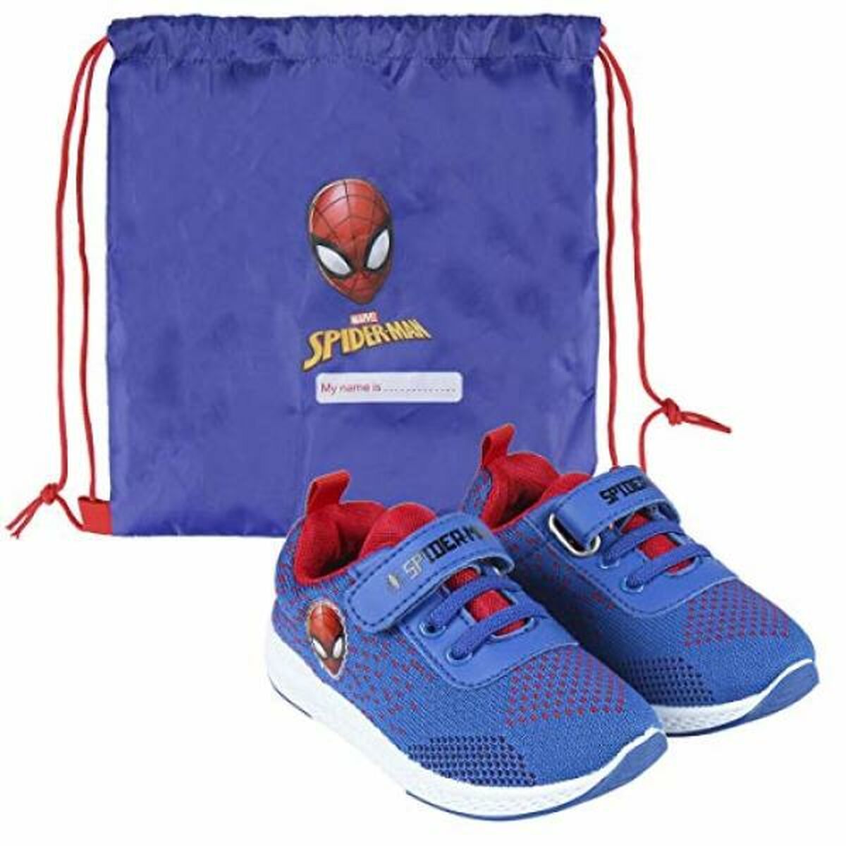 Sports Shoes for Kids Spiderman Light Blue