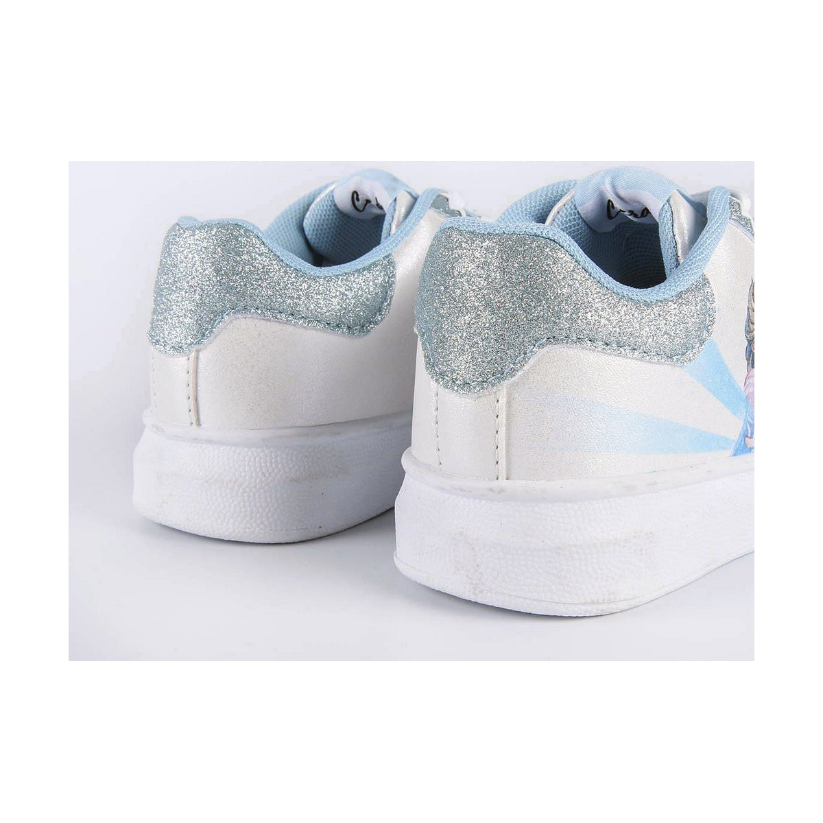Sports Shoes for Kids Frozen Fantasy Silver White