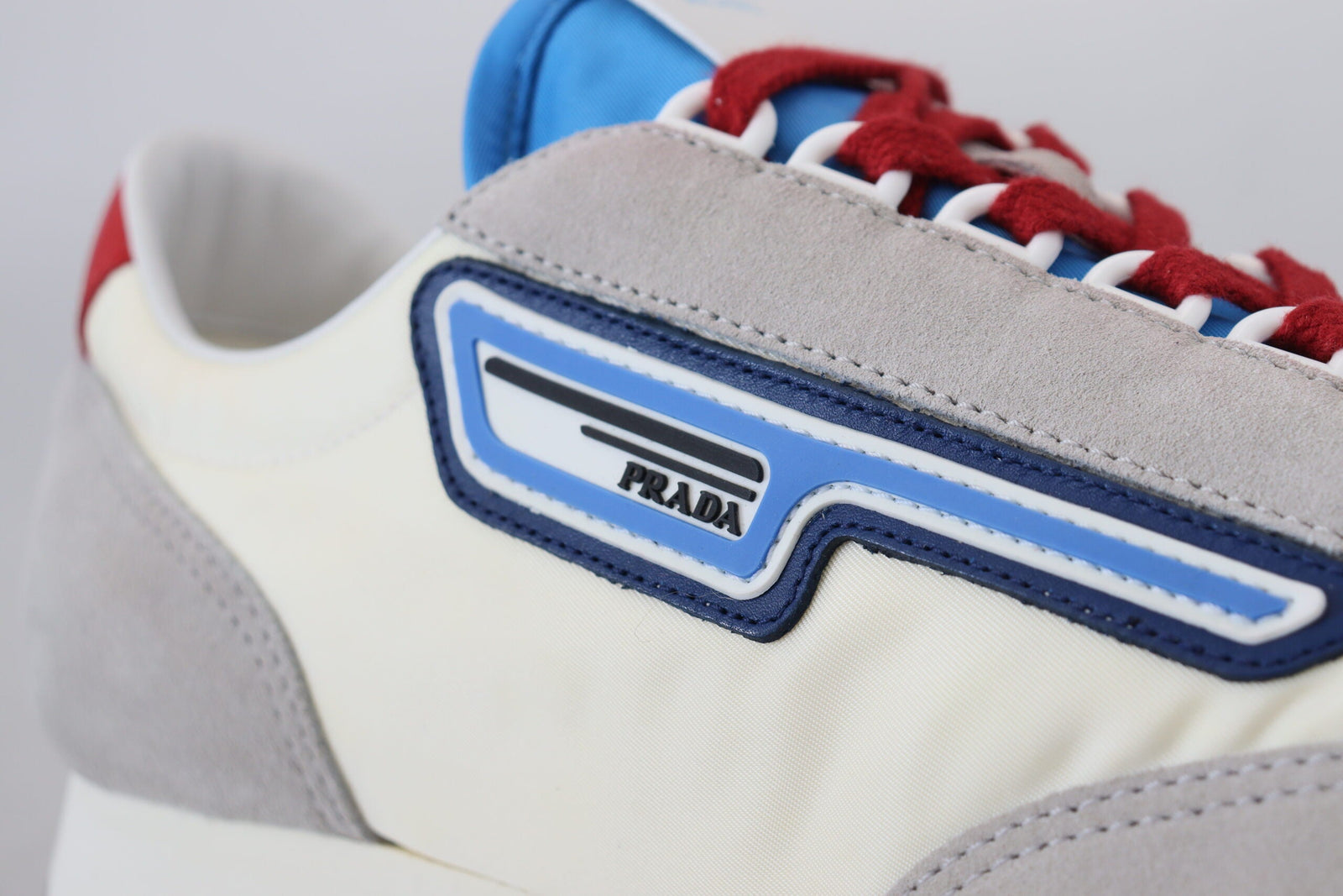 Prada Multicolor Milano 70 Suede Running Sneakers Shoes