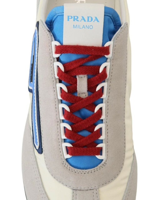 Load image into Gallery viewer, Prada Multicolor Milano 70 Suede Running Sneakers Shoes
