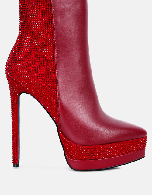 Load image into Gallery viewer, encanto high heeled ankle boots
