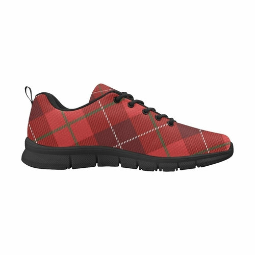 Load image into Gallery viewer, Womens Sneakers,  Red Plaid  Running Shoes
